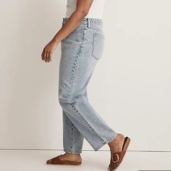 Madewell Low-Rise Baggy Straight Jean Size 32 - Picture 3 of 16